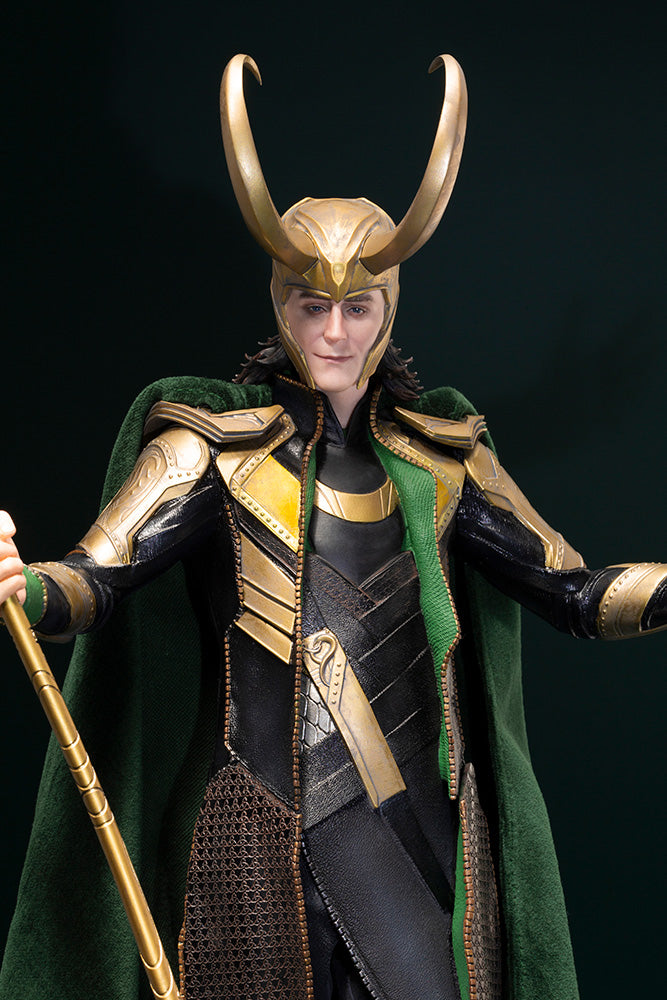 Kotobukiya 1/6 Marvel Avengers Movie Loki Artfx, Pre-Painted PVC Statue | 190526023352