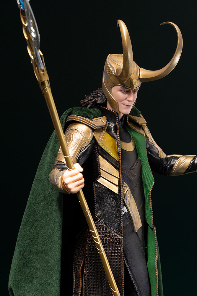 Kotobukiya 1/6 Marvel Avengers Movie Loki Artfx, Pre-Painted PVC Statue | 190526023352