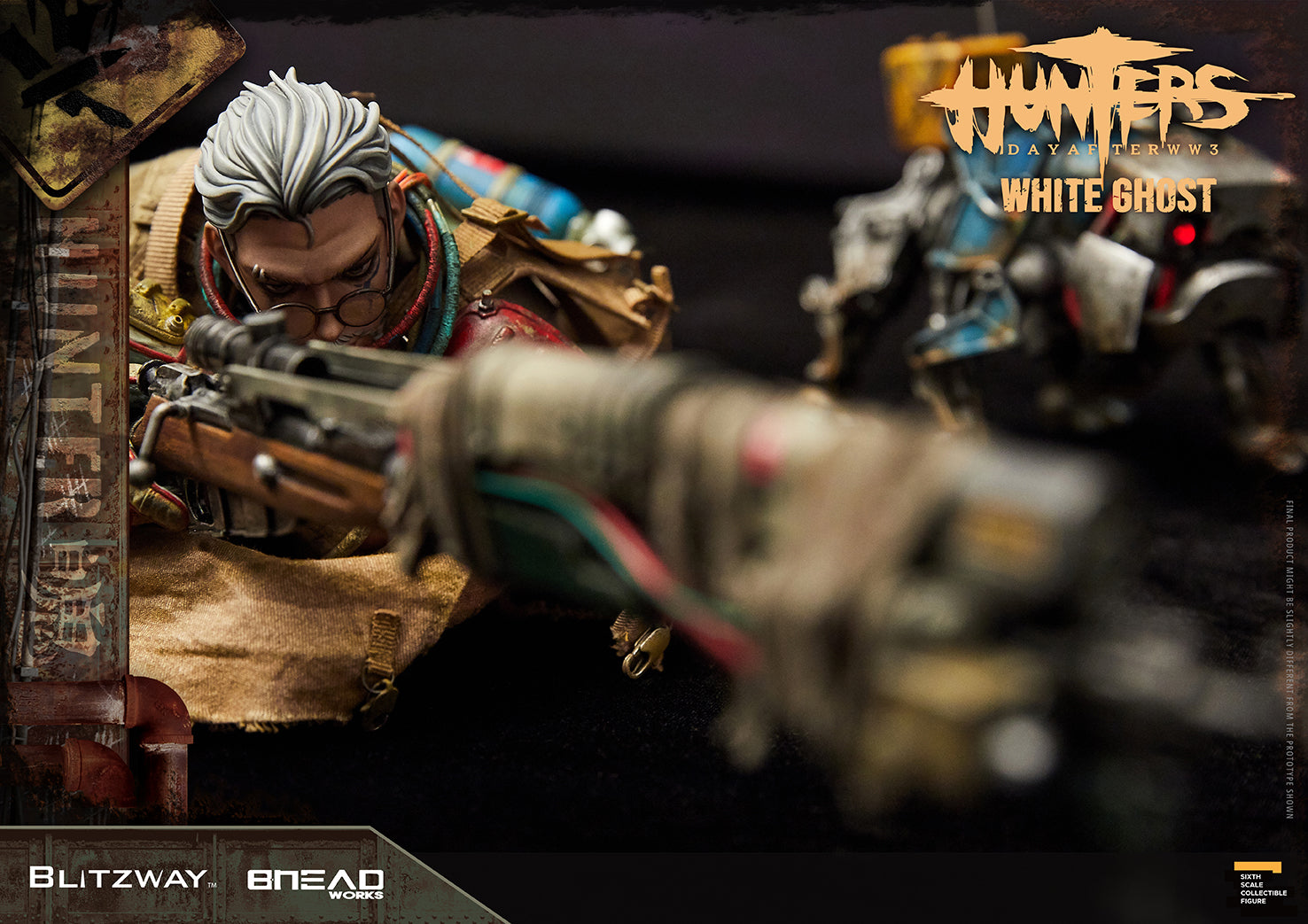 Blitzway 1/6 White Ghost "HUNTERS : Day After WWlll", Action Figure | 8809321479562