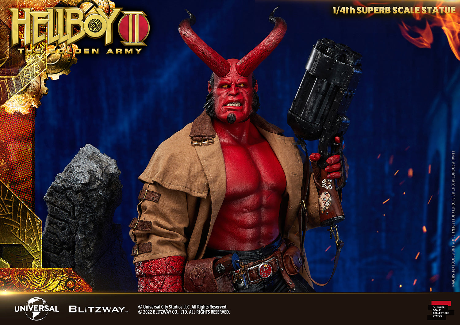 Blitzway 1/4 Superb Scale Statue "Hellboy II: The Golden Army" | 8809321479579