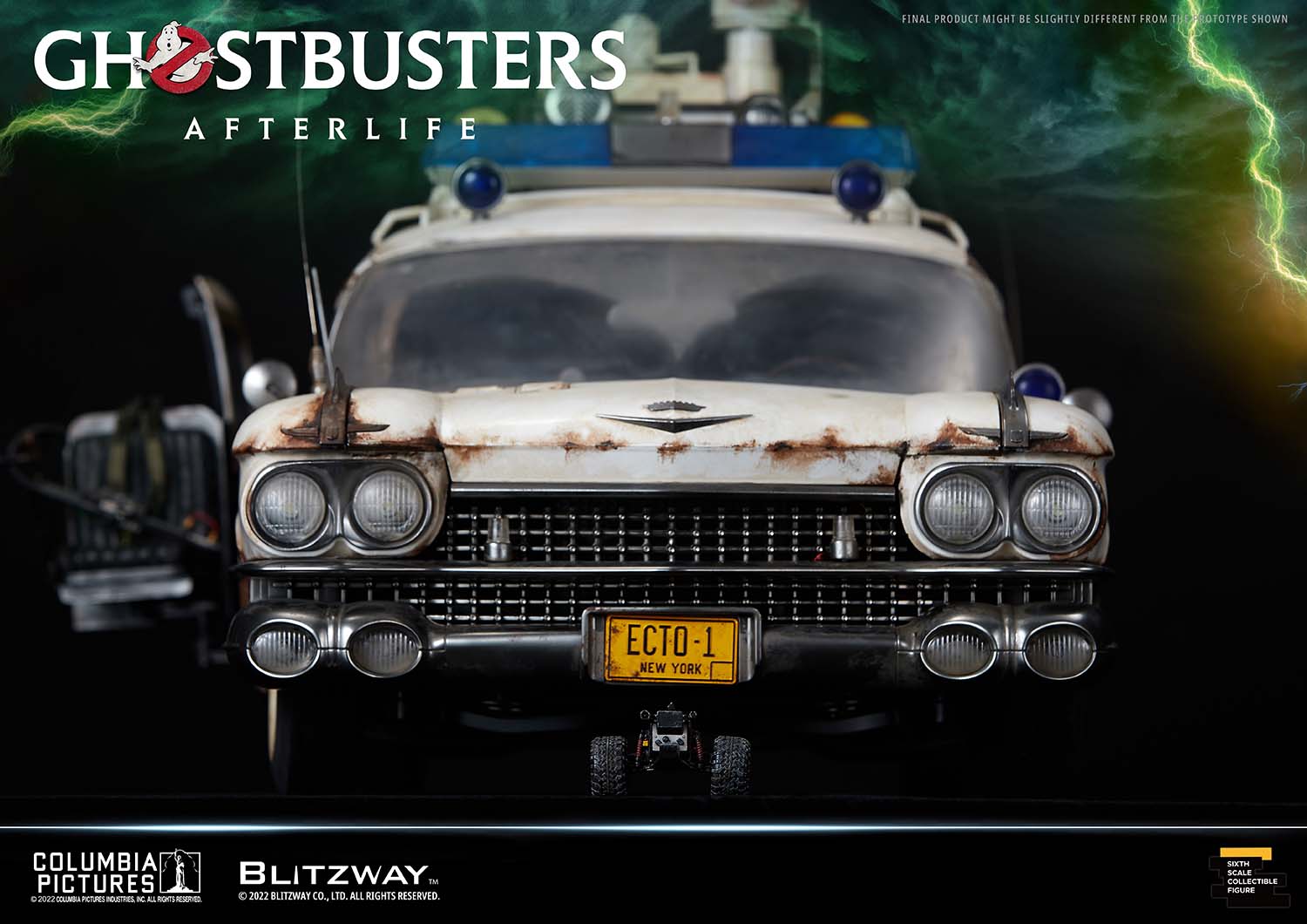 Blitzway 1/6 Scale Vehicle ECTO-1 "Ghostbusters: Afterlife" | 8809321479593