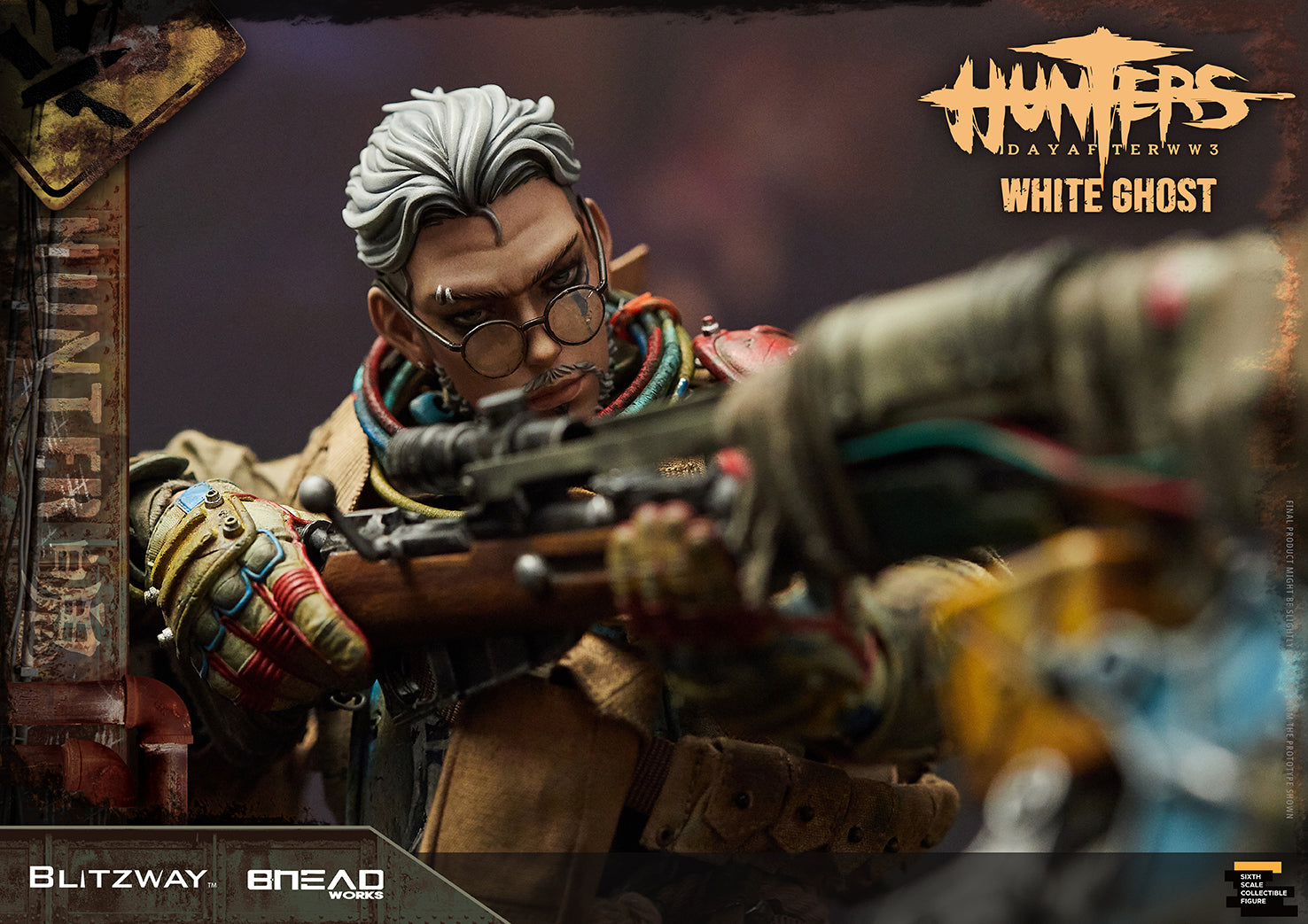 Blitzway 1/6 White Ghost "HUNTERS : Day After WWlll", Action Figure | 8809321479562