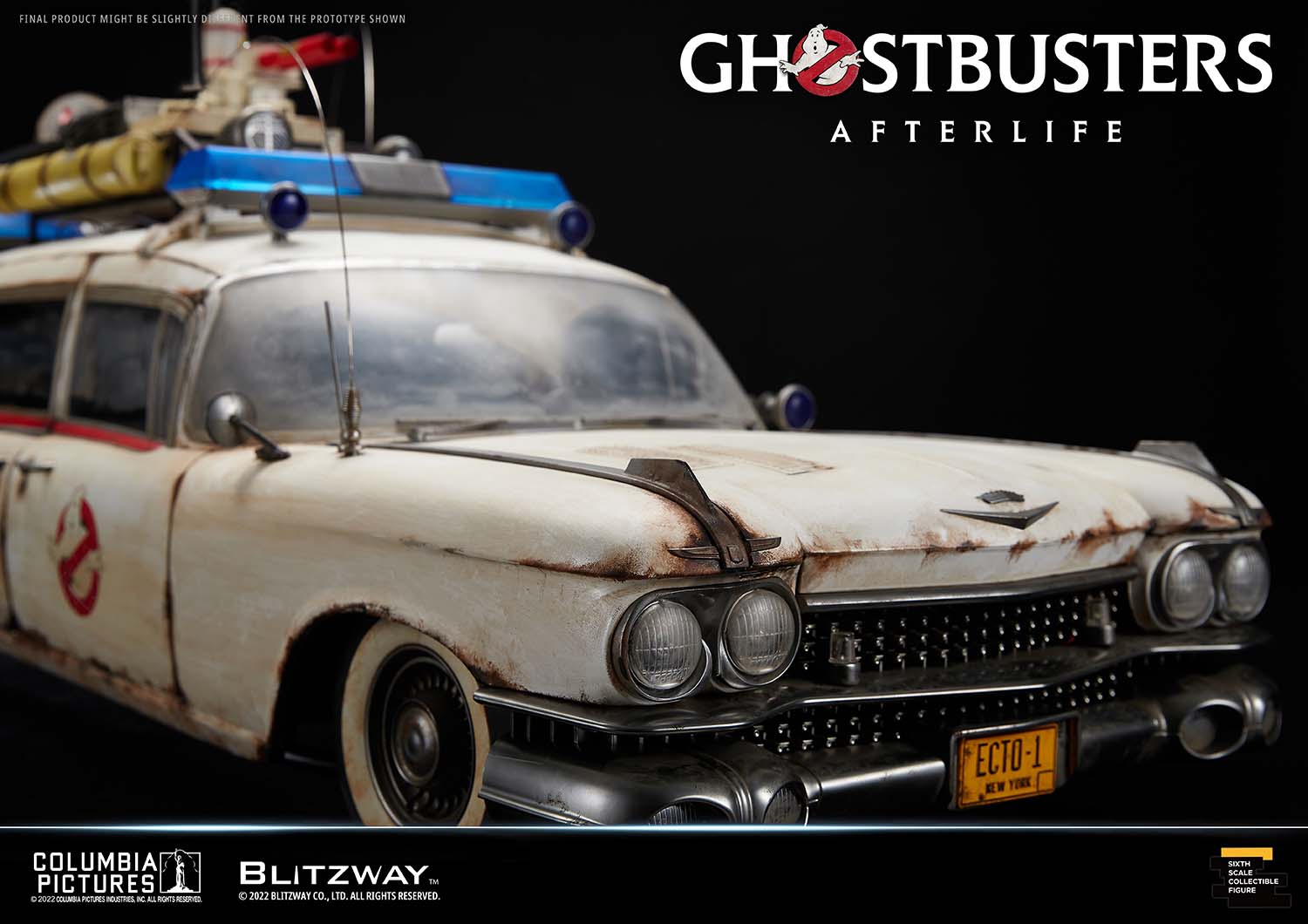 Blitzway 1/6 Scale Vehicle ECTO-1 "Ghostbusters: Afterlife" | 8809321479593