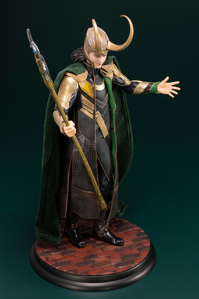 Kotobukiya 1/6 Marvel Avengers Movie Loki Artfx, Pre-Painted PVC Statue | 190526023352