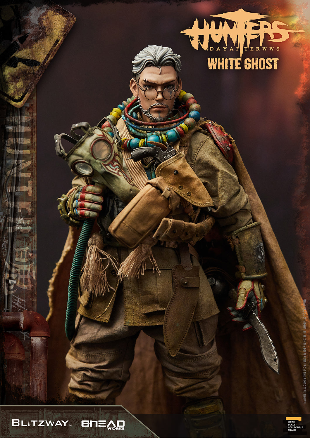 Blitzway 1/6 White Ghost "HUNTERS : Day After WWlll", Action Figure | 8809321479562