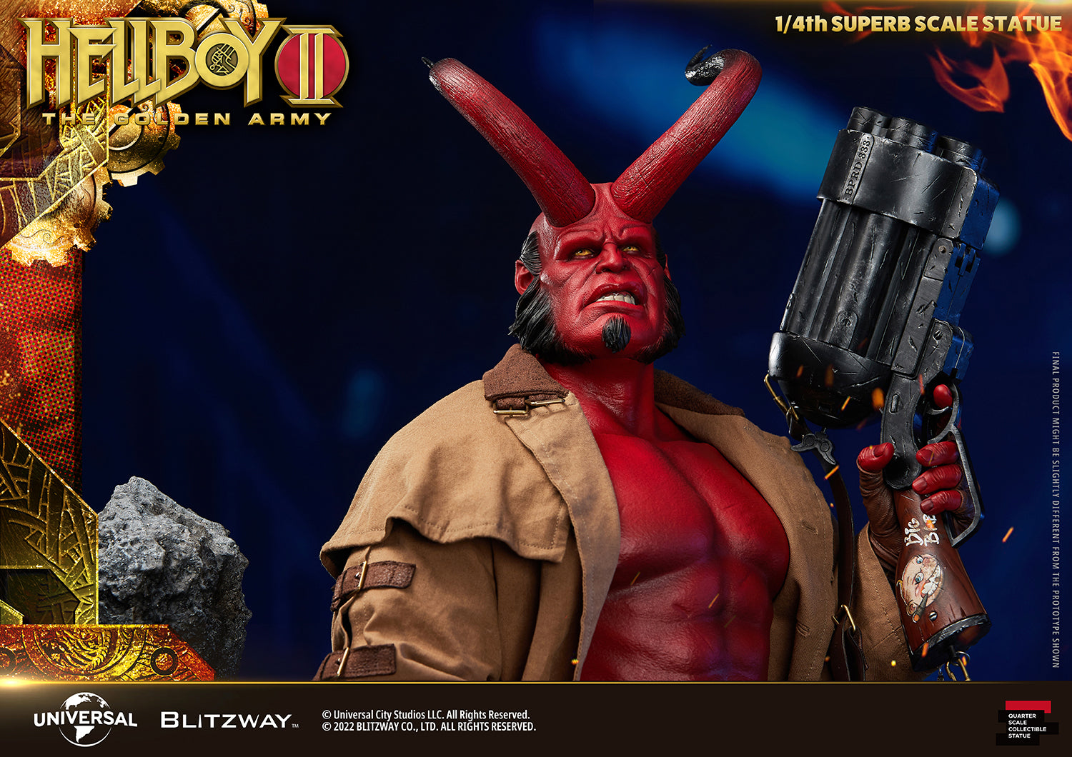 Blitzway 1/4 Superb Scale Statue "Hellboy II: The Golden Army" | 8809321479579