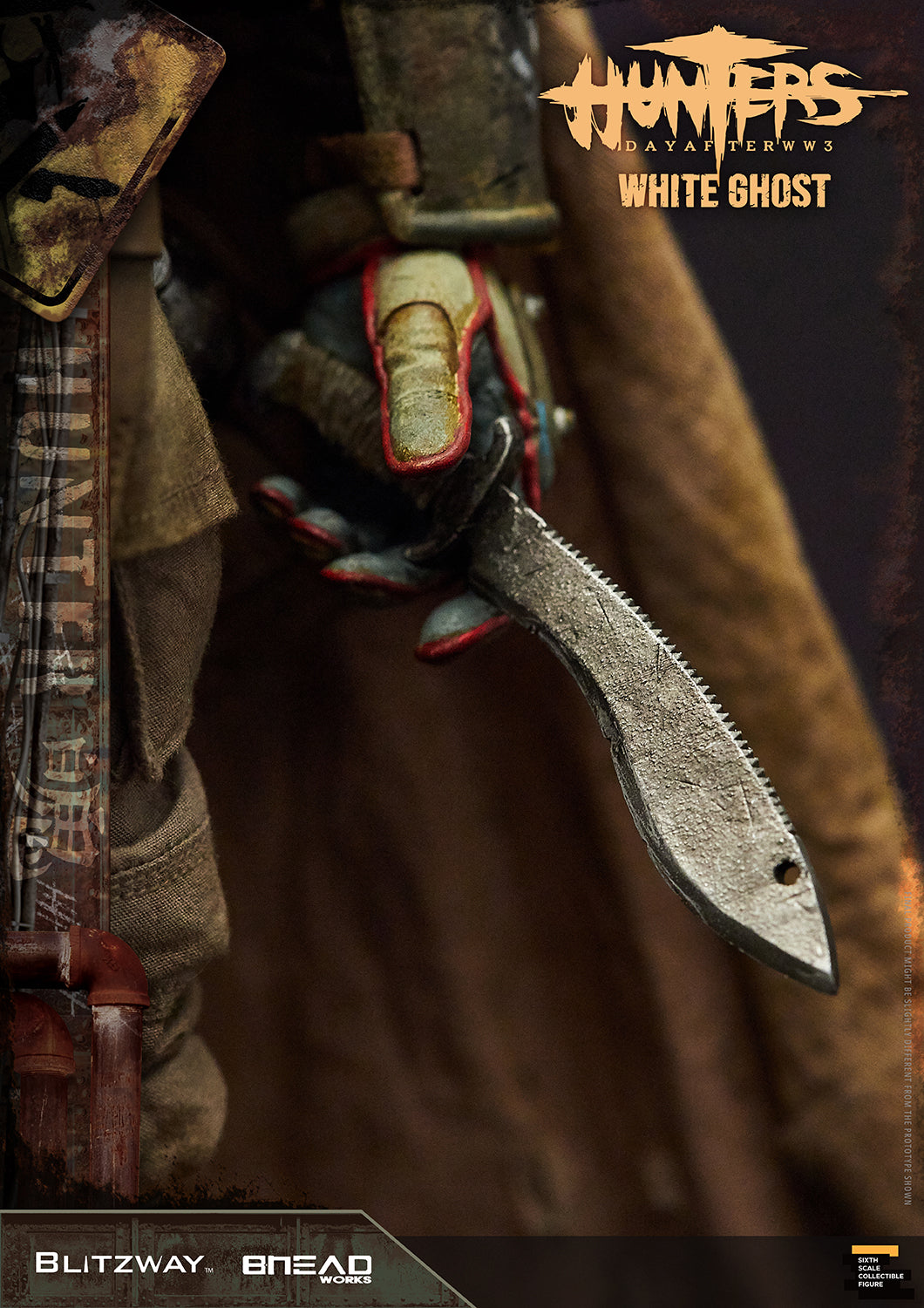 Blitzway 1/6 White Ghost "HUNTERS : Day After WWlll", Action Figure | 8809321479562