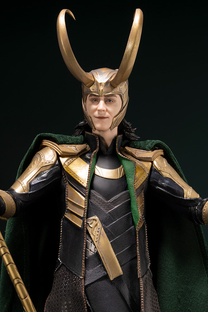Kotobukiya 1/6 Marvel Avengers Movie Loki Artfx, Pre-Painted PVC Statue | 190526023352