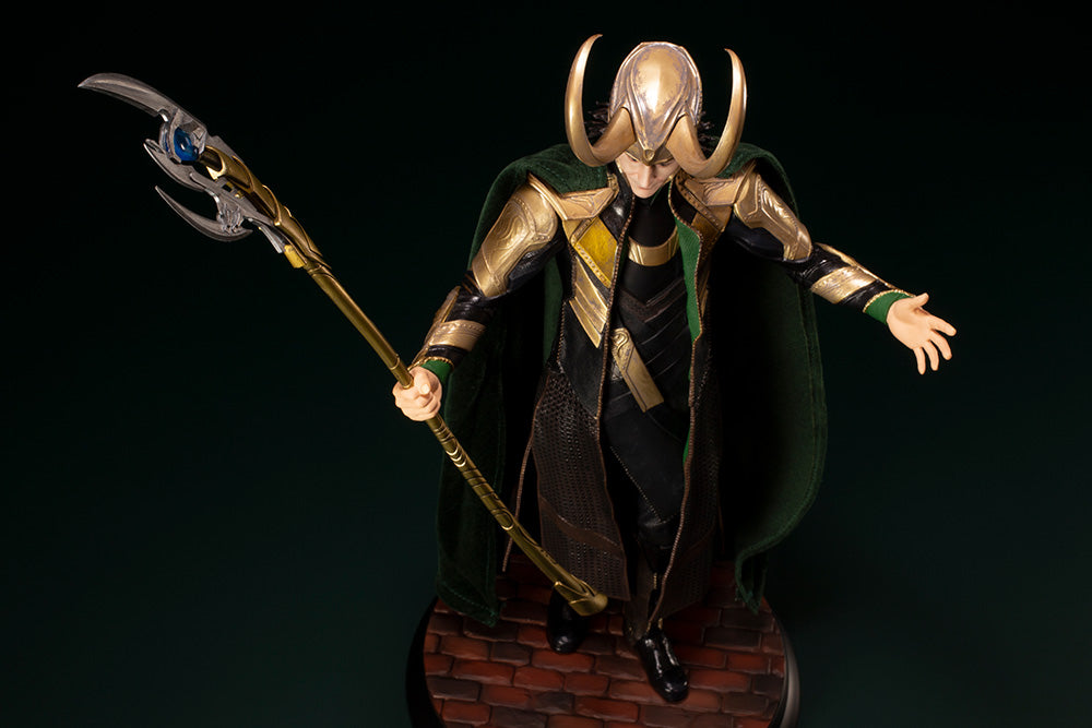 Kotobukiya 1/6 Marvel Avengers Movie Loki Artfx, Pre-Painted PVC Statue | 190526023352