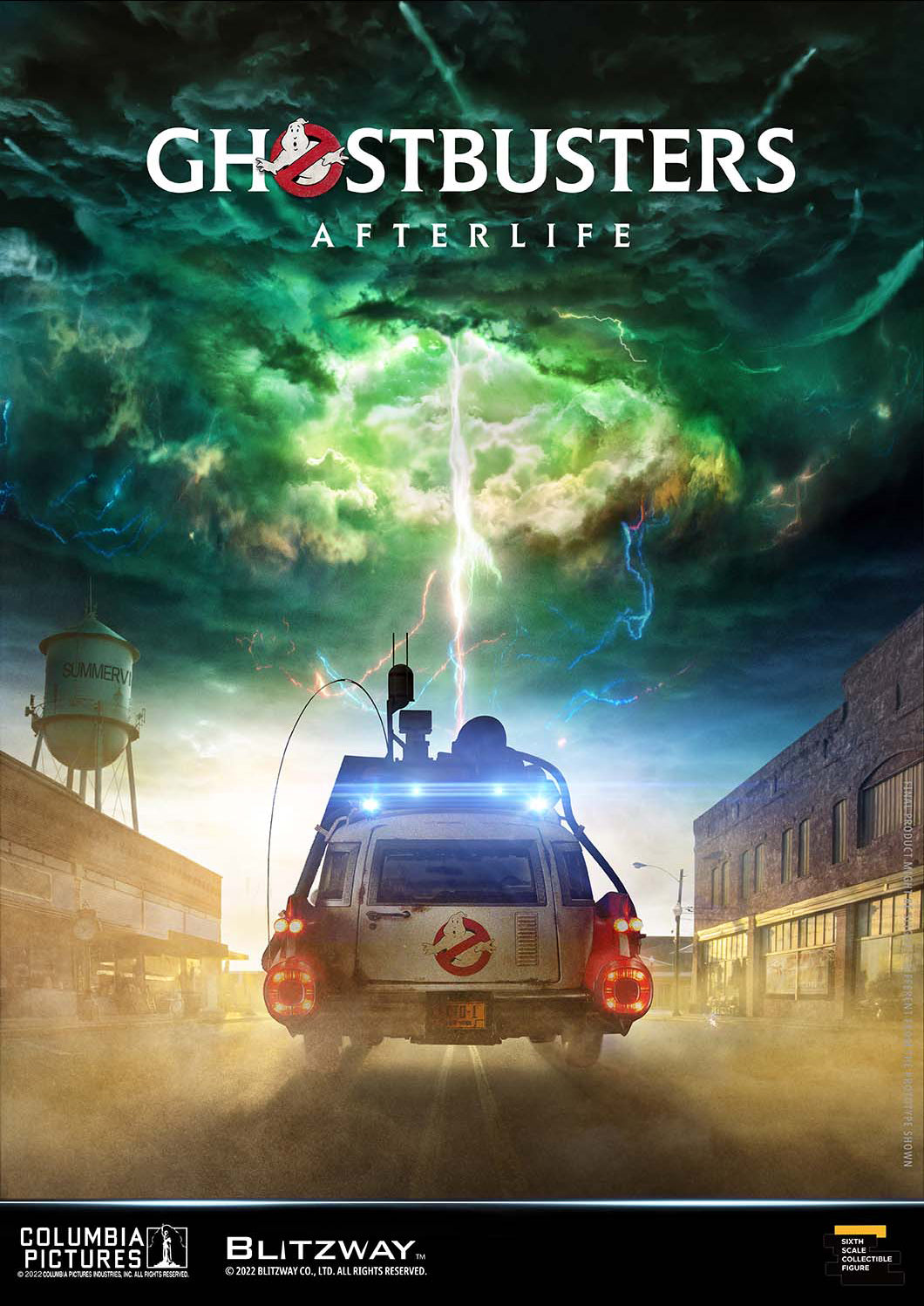 Blitzway 1/6 Scale Vehicle ECTO-1 "Ghostbusters: Afterlife" | 8809321479593