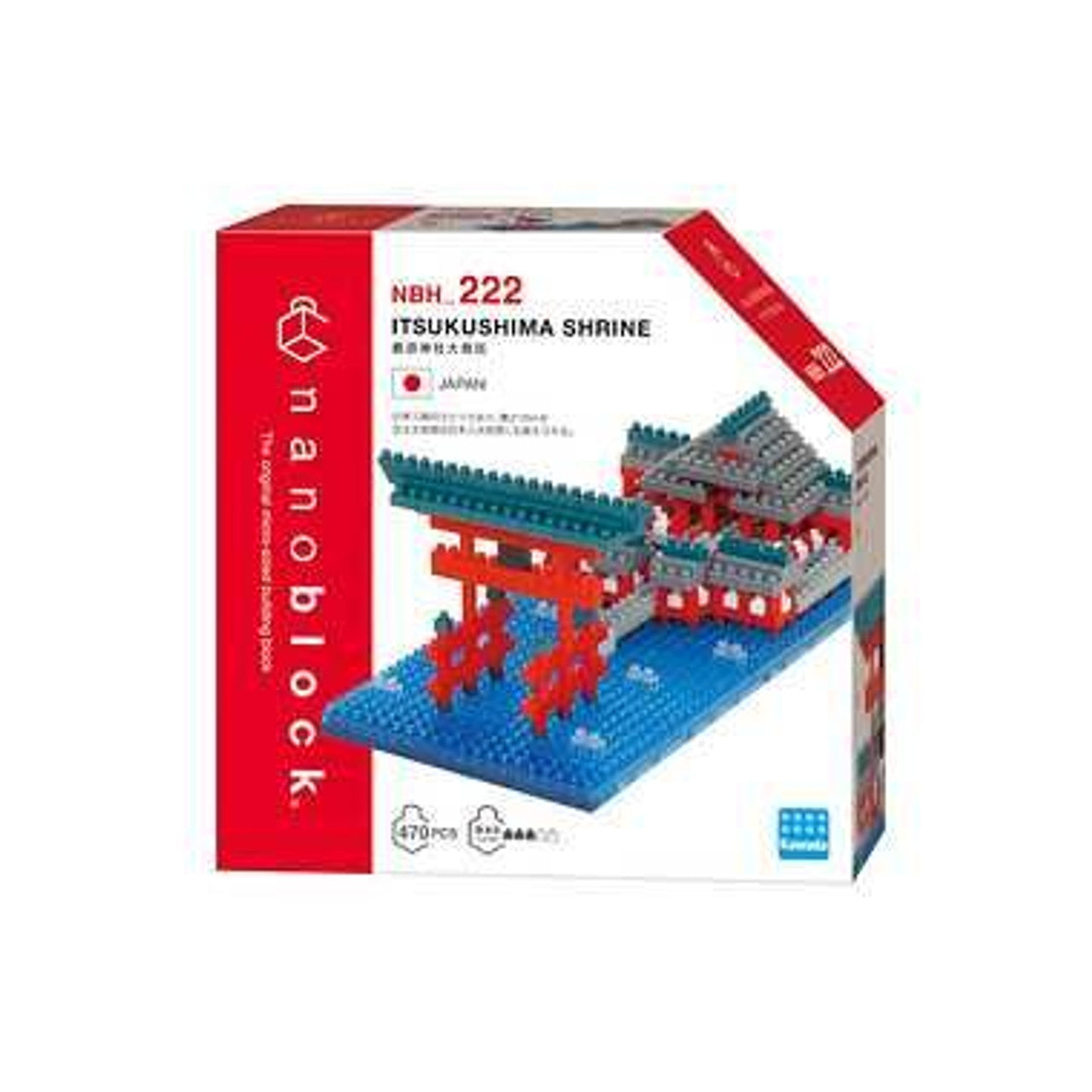 Nanoblock Sights to See Series Itsukushima Shrine "World Famous Buildings" | 4972825221624