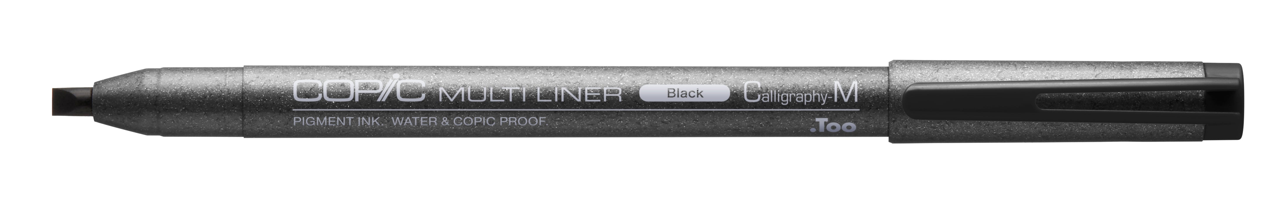 Copic Multiliner Black Calligraphy Pen Medium, 4mm (CM) | 4511338055083