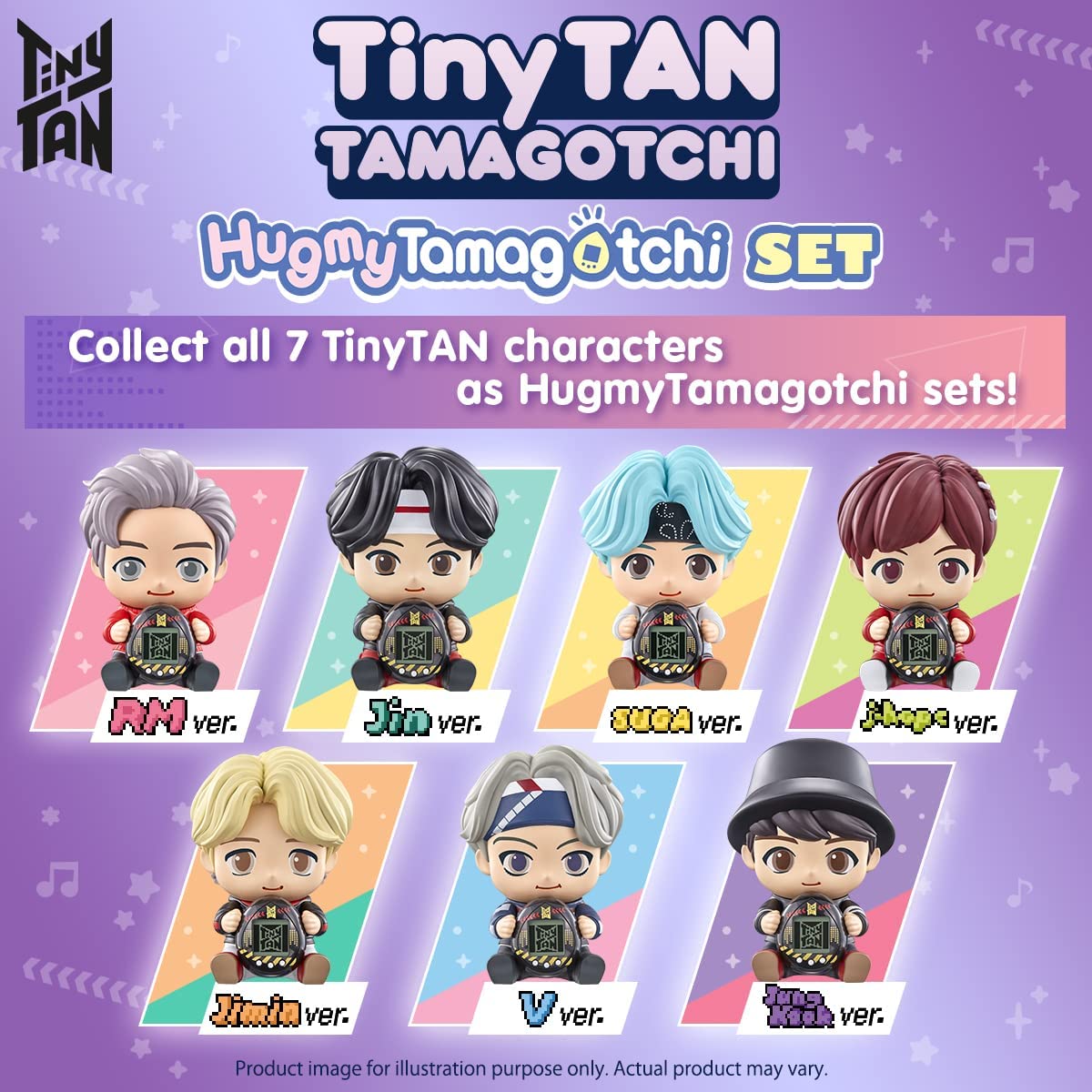 Bandai Tamagotchi Collaboration, Deluxe J-Hope "Tiny Tan x Tamagotchi" BTS | 045557888725