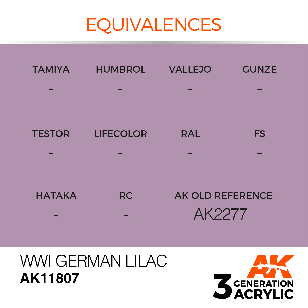 AK Interactive 3G Air - WWI German Lilac | 8435568314719