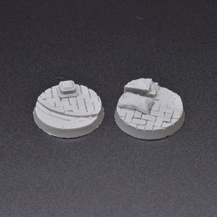 Gamers Grass Resin Bases - Urban Warfare - Round 32mm (x10) | 738956789716