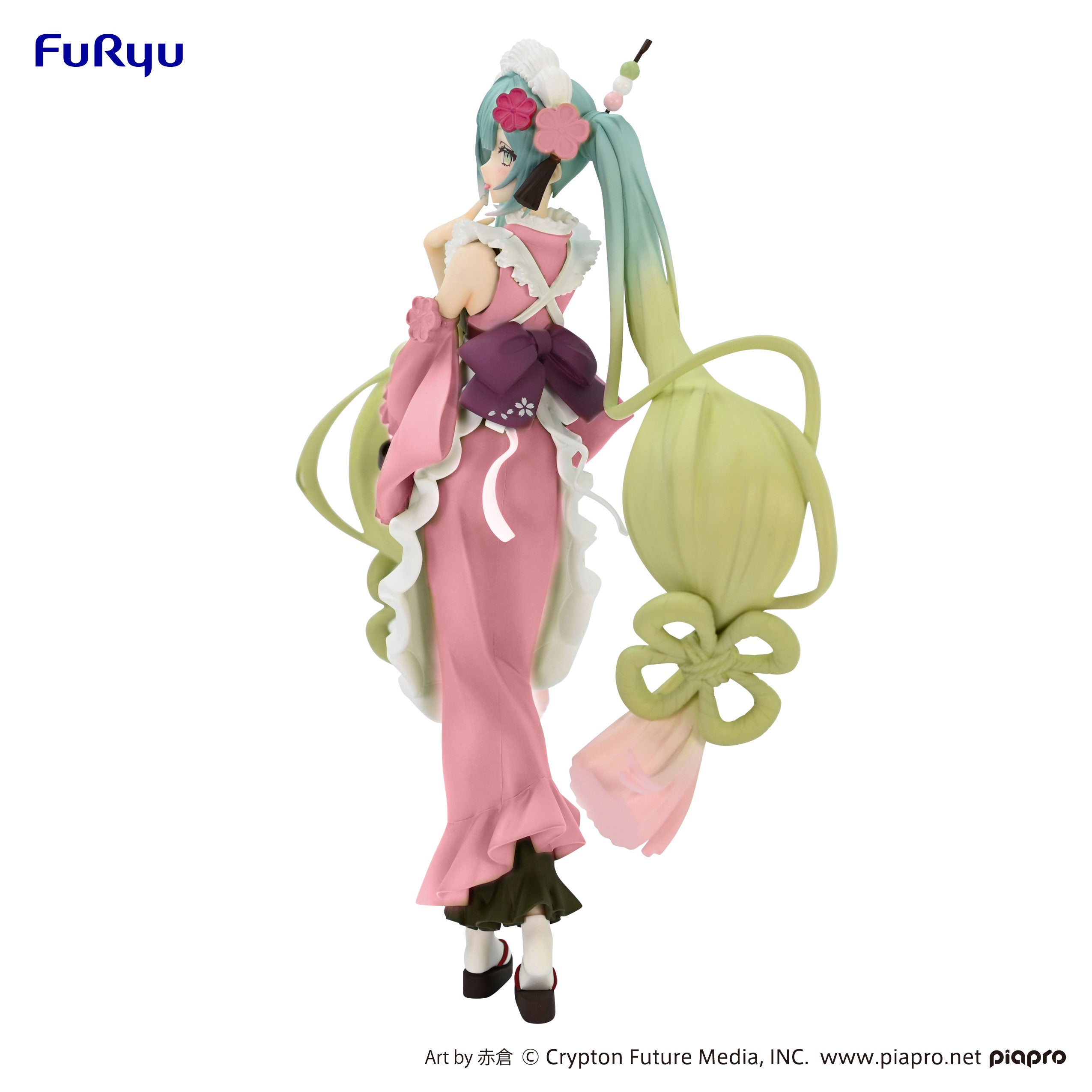 Hatsune Miku Series Matcha Green Tea Parfait/Another Color Ver. Exceed Creative Figure | 4580736402911
