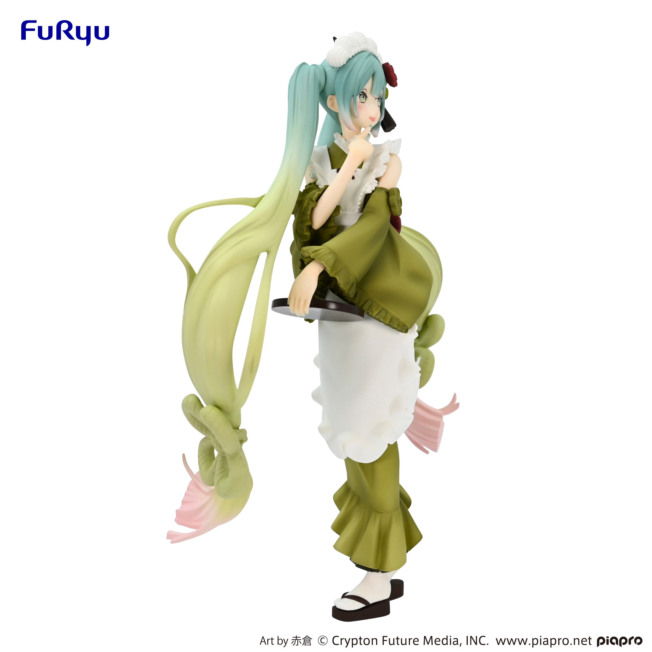 Furyu Corporation Hatsune Miku Series Hatsune Miku Matcha Green Tea Parfait (Re-Order) Exceed Creative Figure | 4580736402904