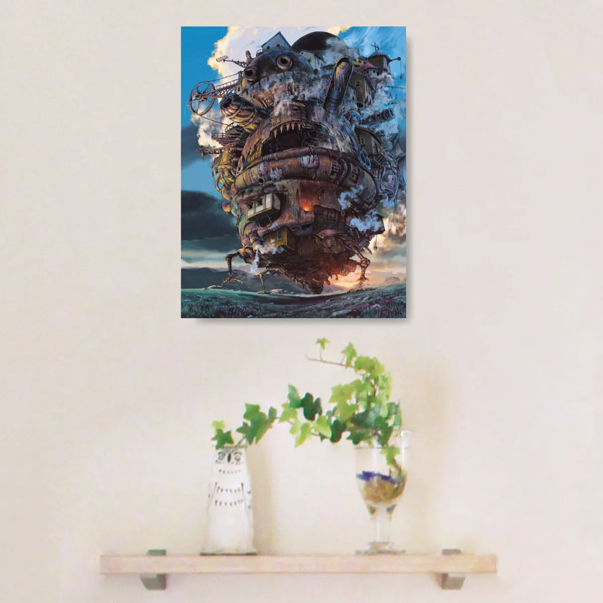 Ensky Artboard Jigsaw (Canvas Style) Howl's Moving Castle Artboard Jigsaw Puzzle (ATB-26) "Howl's Moving Castle " | 4970381506414