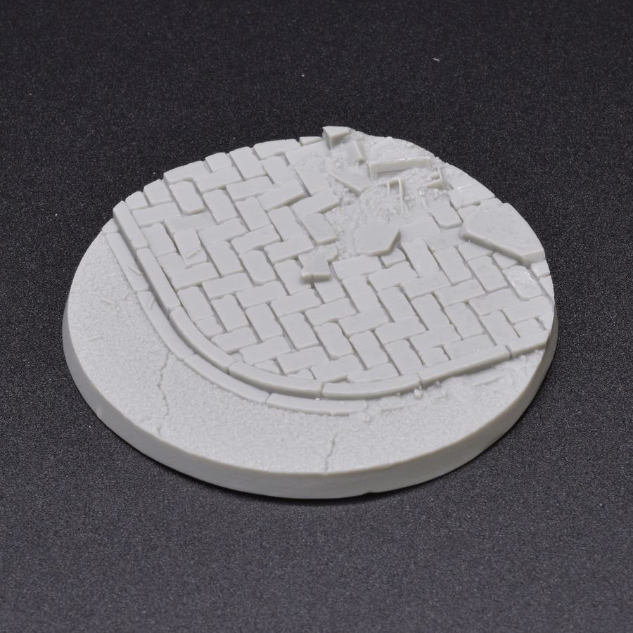 Gamers Grass Resin Bases - Urban Warfare - Round 60mm (x2) | 738956789747