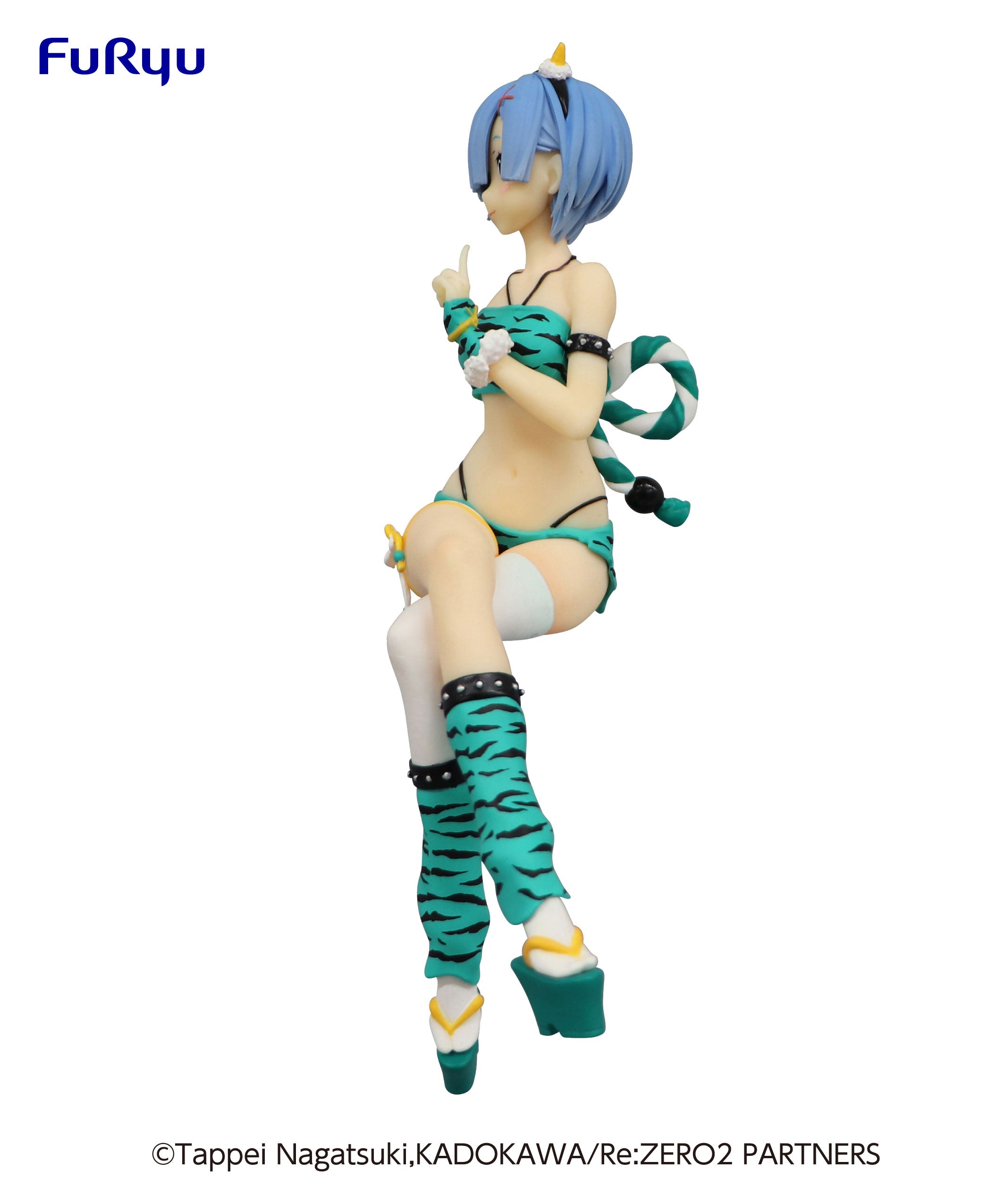 Re:Zero Starting Life In Another World Noodle Stopper Figure-Rem・Demon Costume・Another Color Ver. | 4580736400344
