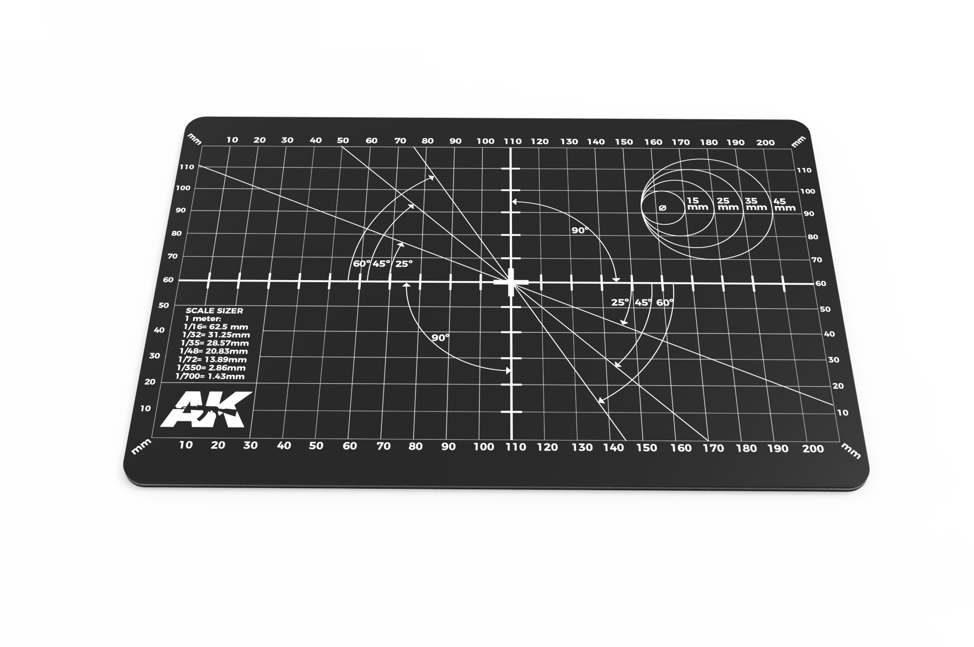 AK Interactive Double Side Cutting Mat (A5) | 8435568326804