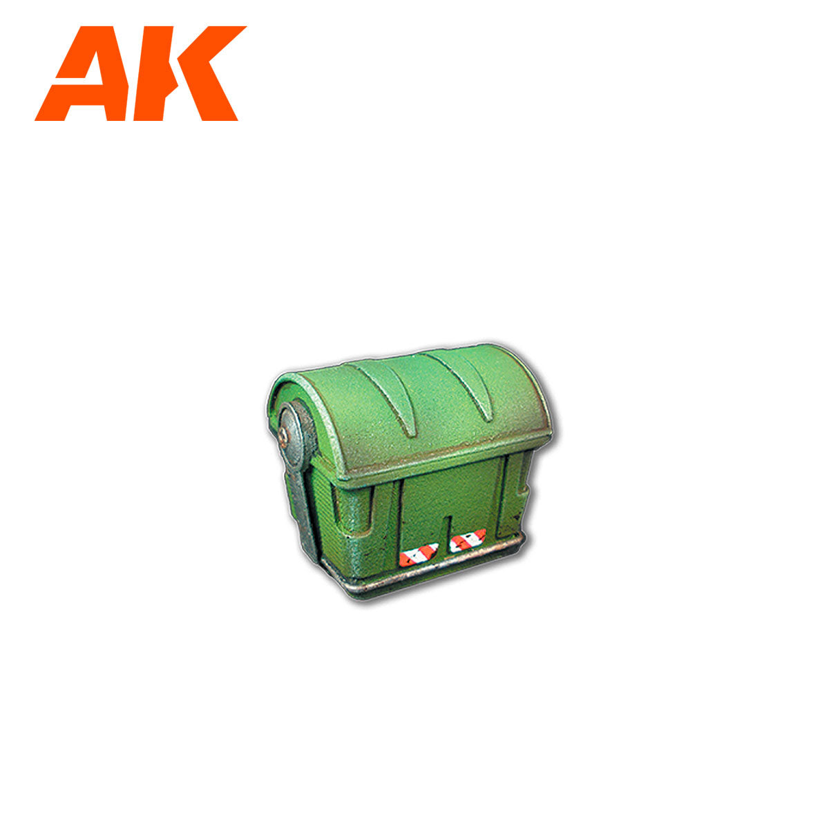 AK Interactive Scenography Wargame Set Trashbins (30-35mm) | 8435568334267