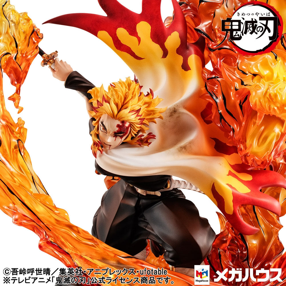 Megahouse G.E.M. Series Kyojuro Rengoku Flame Breathing Fifth Form: Flame Tiger "Demon Slayer" | 4535123834547