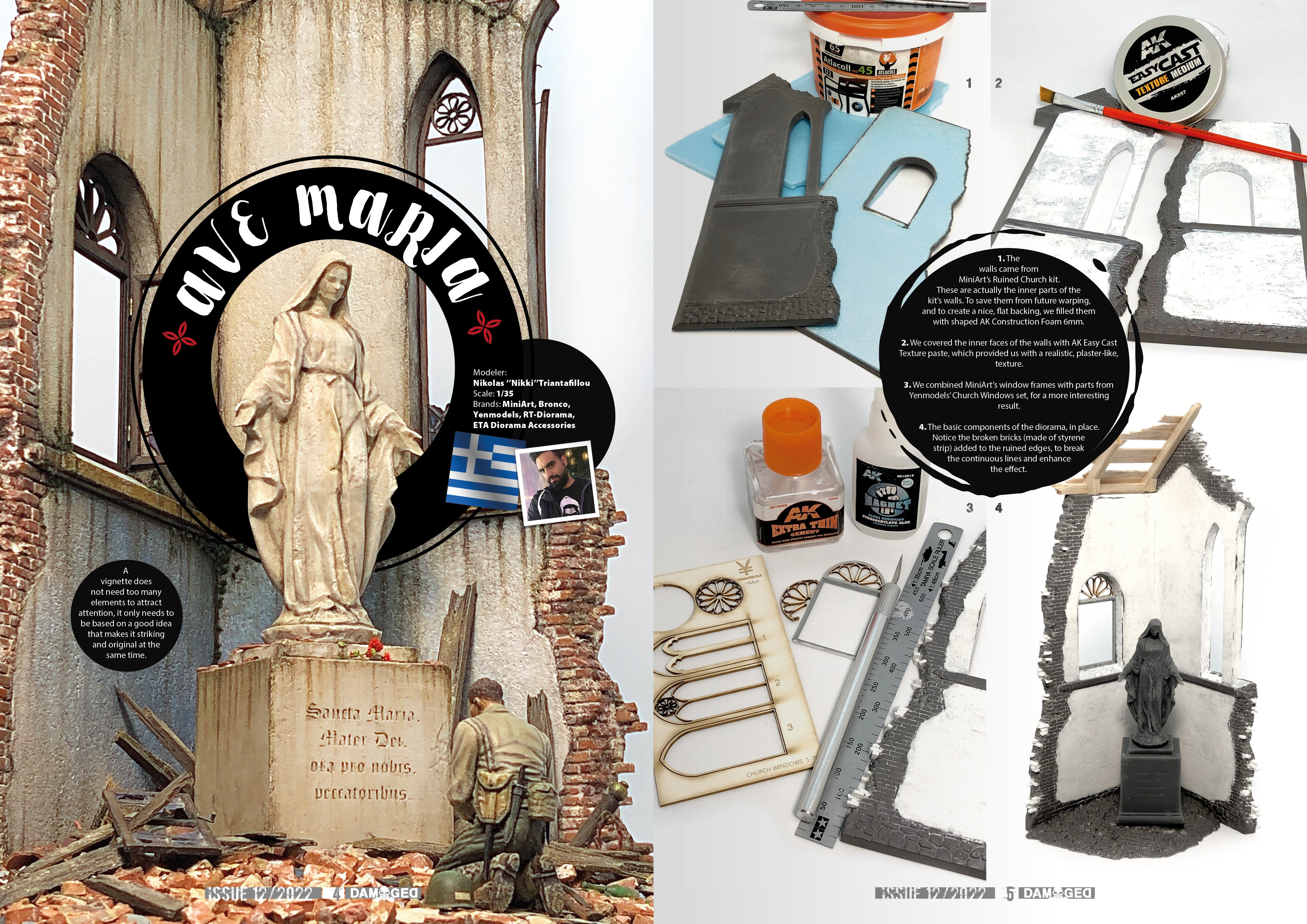 Abteilung502 DAMAGED, Worn and Weathered Models Magazine - 12 (English) | 8435568329065