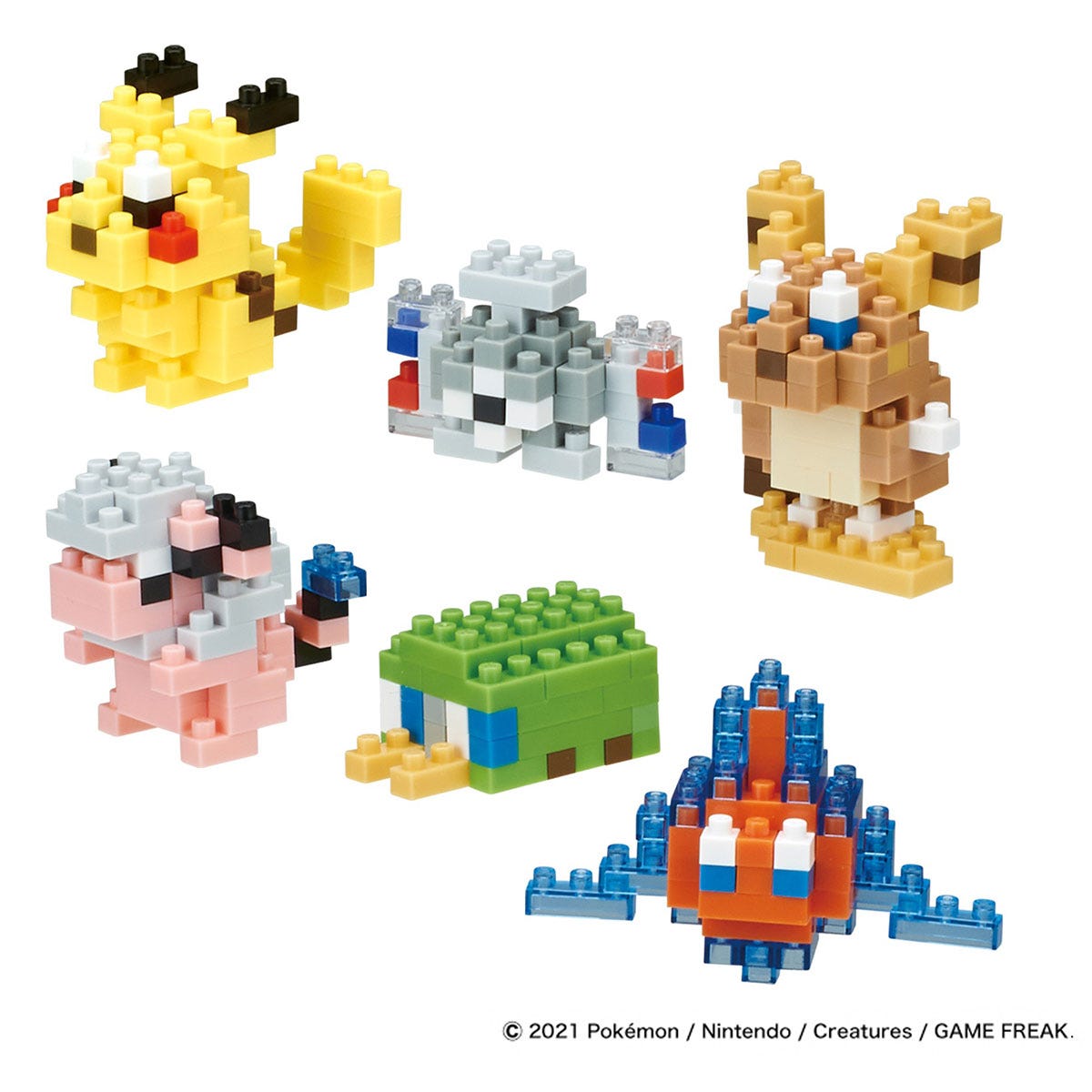Nanoblock Mininano Series Pokemon Type Electric Set 1 | 4972825223642