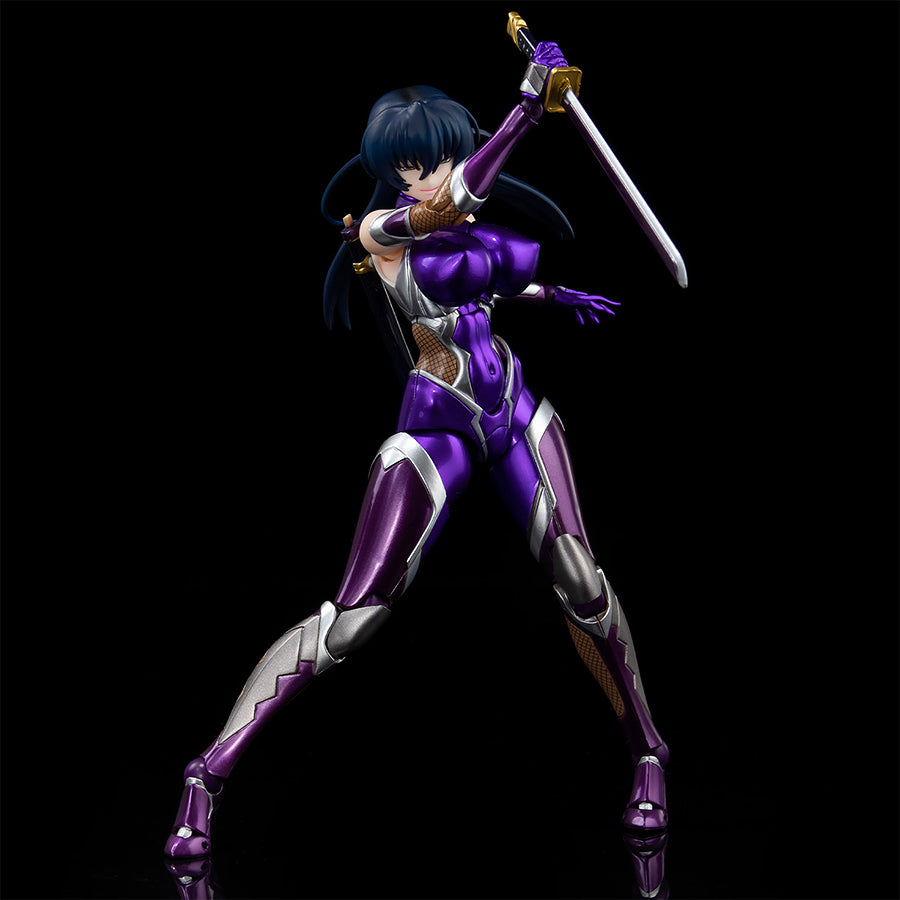 Taimanin Series Second Axe Hentai Action Asagi Igawa Metallic Color Ver. Figure | 4589802771081