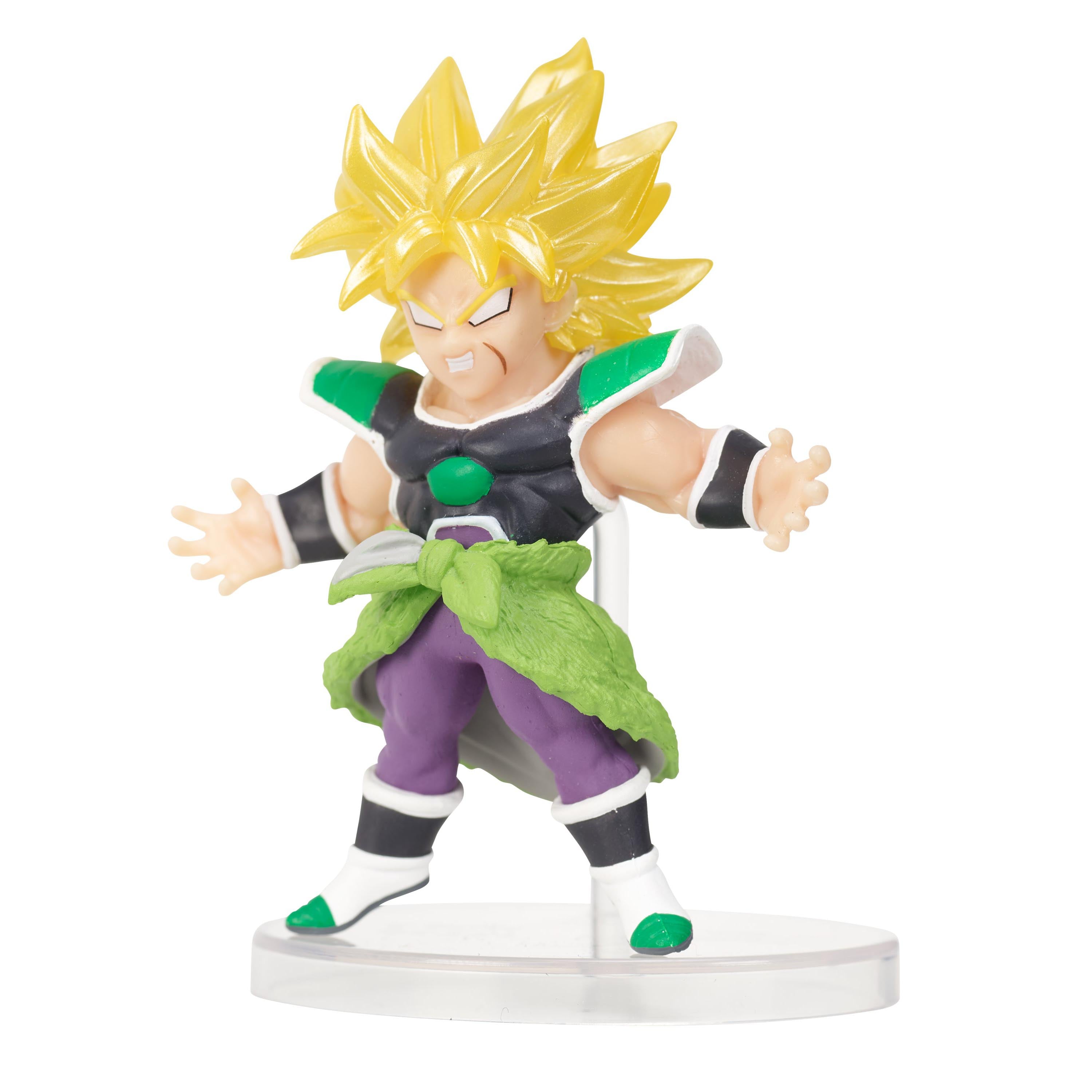 Bandai Adverge "Dragon Ball Super" Set of 4 (SS Blue Goku, SS Blue Vegeta, SS Broly, Piccolo) | 045557866105