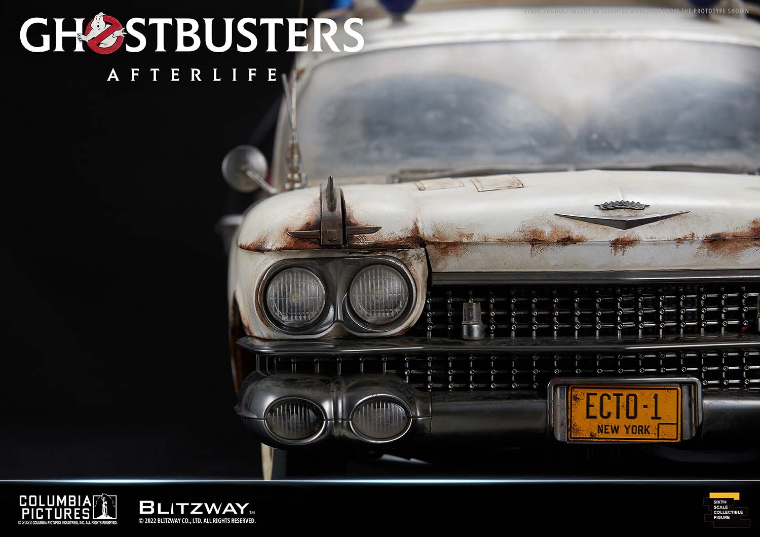 Blitzway 1/6 Scale Vehicle ECTO-1 "Ghostbusters: Afterlife" | 8809321479593