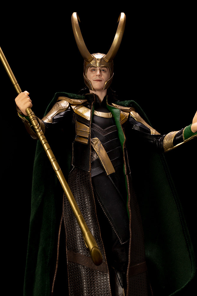 Kotobukiya 1/6 Marvel Avengers Movie Loki Artfx, Pre-Painted PVC Statue | 190526023352