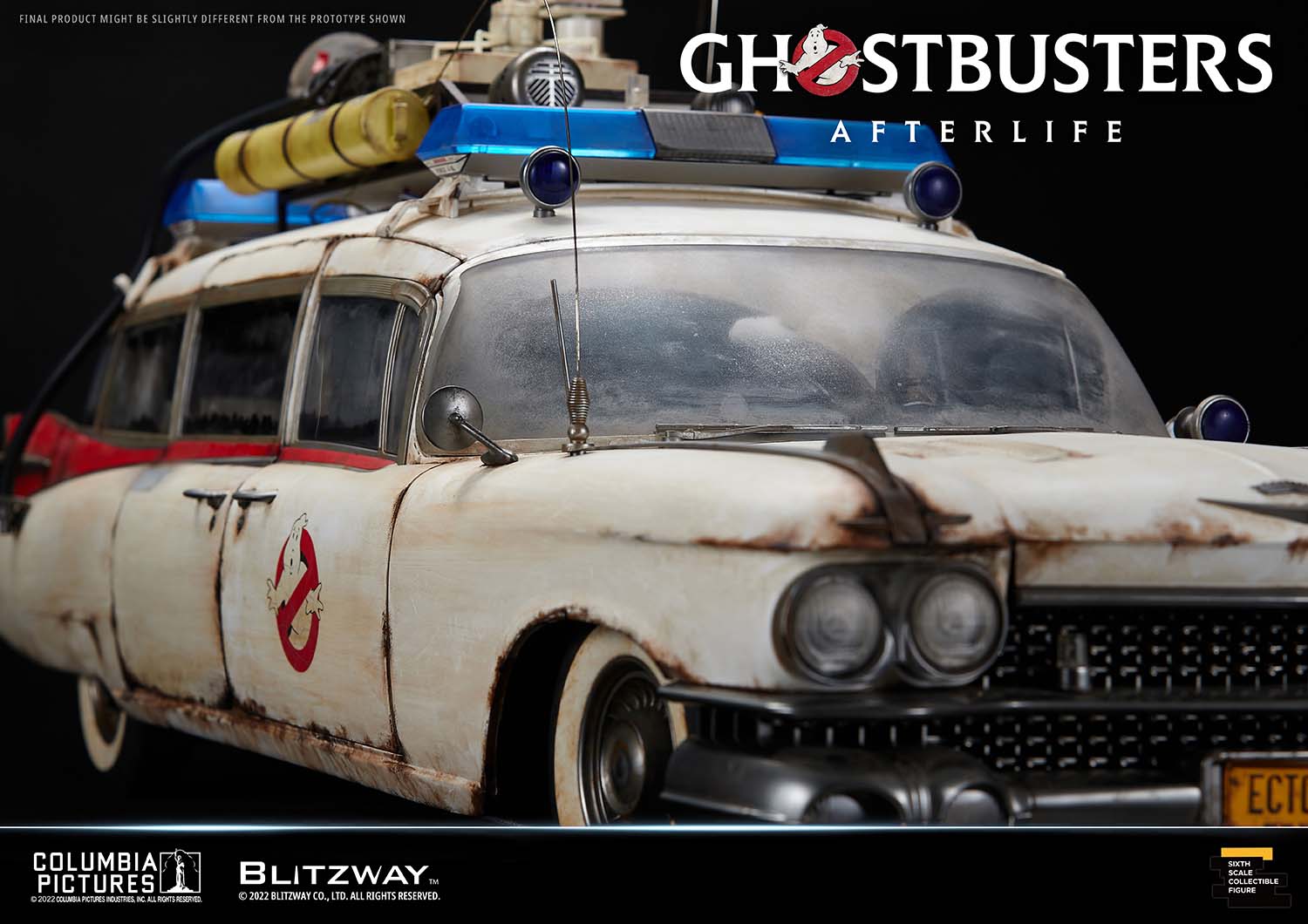 Blitzway 1/6 Scale Vehicle ECTO-1 "Ghostbusters: Afterlife" | 8809321479593