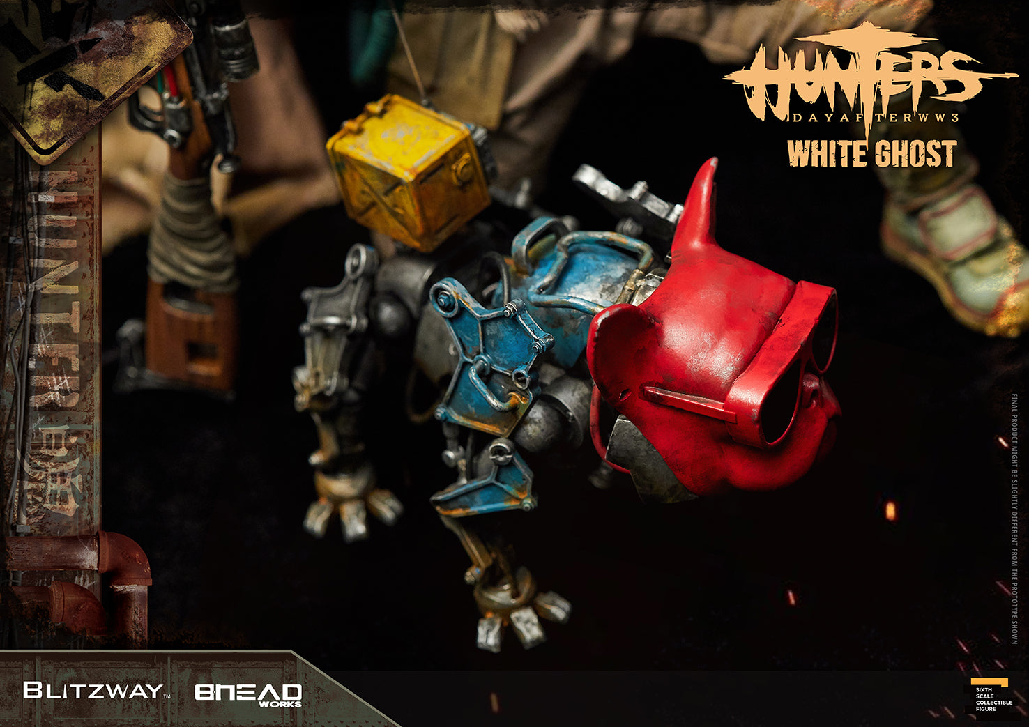 Blitzway 1/6 White Ghost "HUNTERS : Day After WWlll", Action Figure | 8809321479562