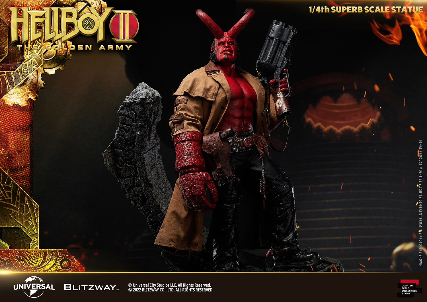 Blitzway 1/4 Superb Scale Statue "Hellboy II: The Golden Army" | 8809321479579