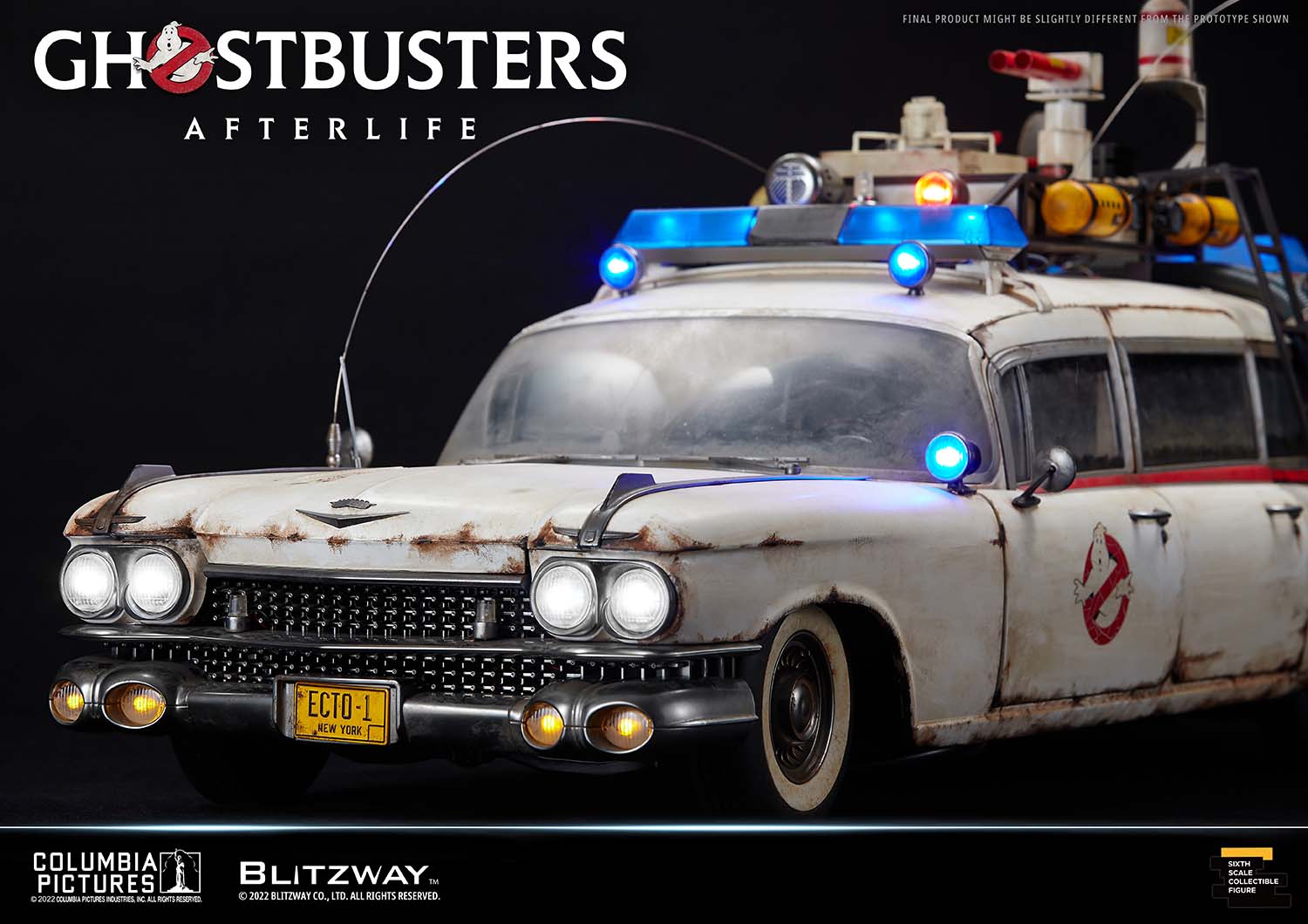 Blitzway 1/6 Scale Vehicle ECTO-1 "Ghostbusters: Afterlife" | 8809321479593