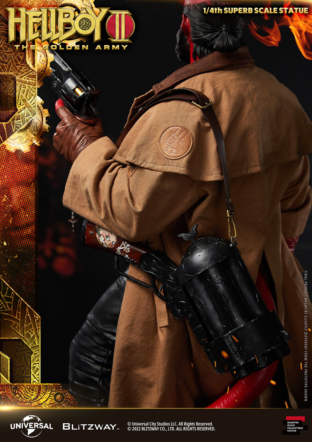 Blitzway 1/4 Superb Scale Statue "Hellboy II: The Golden Army" | 8809321479579