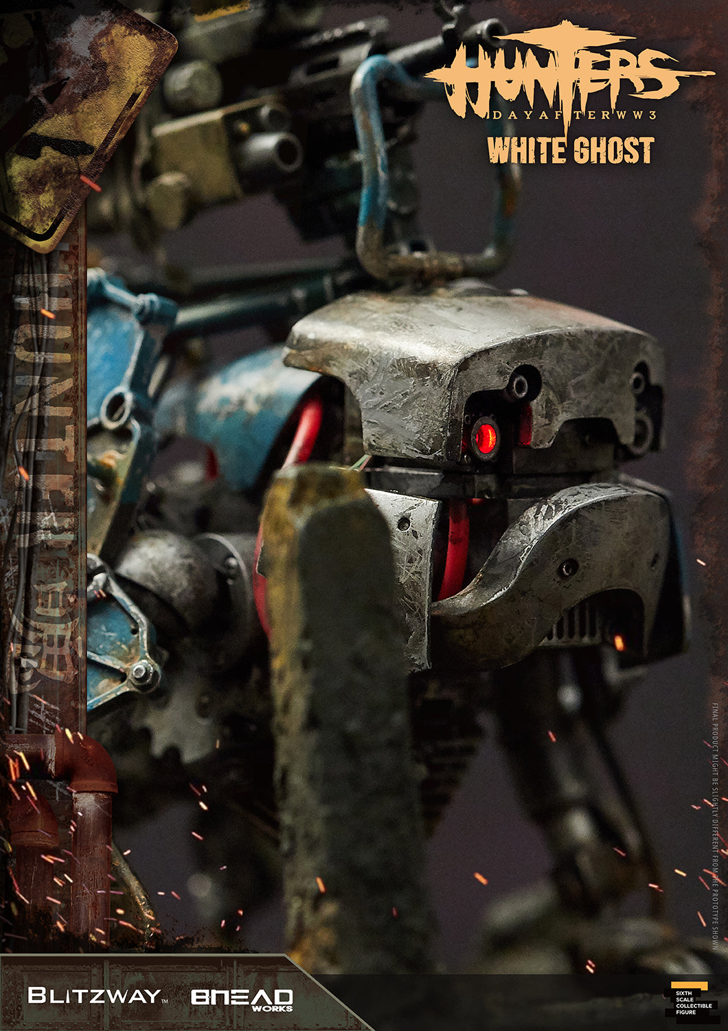 Blitzway 1/6 White Ghost "HUNTERS : Day After WWlll", Action Figure | 8809321479562