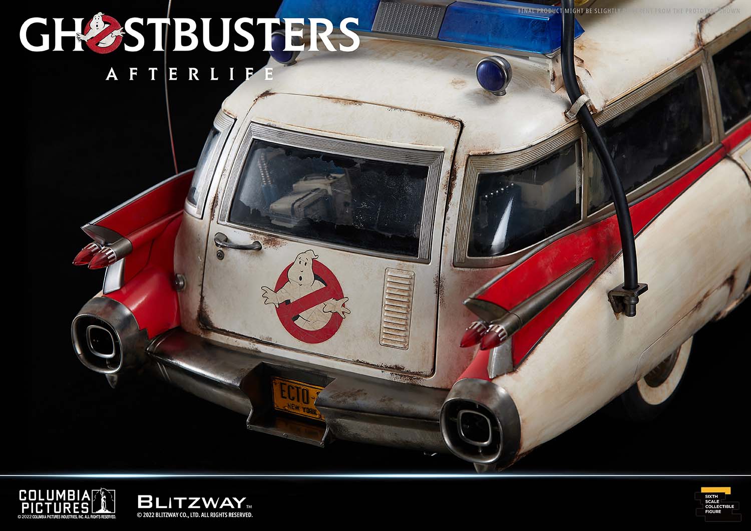 Blitzway 1/6 Scale Vehicle ECTO-1 "Ghostbusters: Afterlife" | 8809321479593
