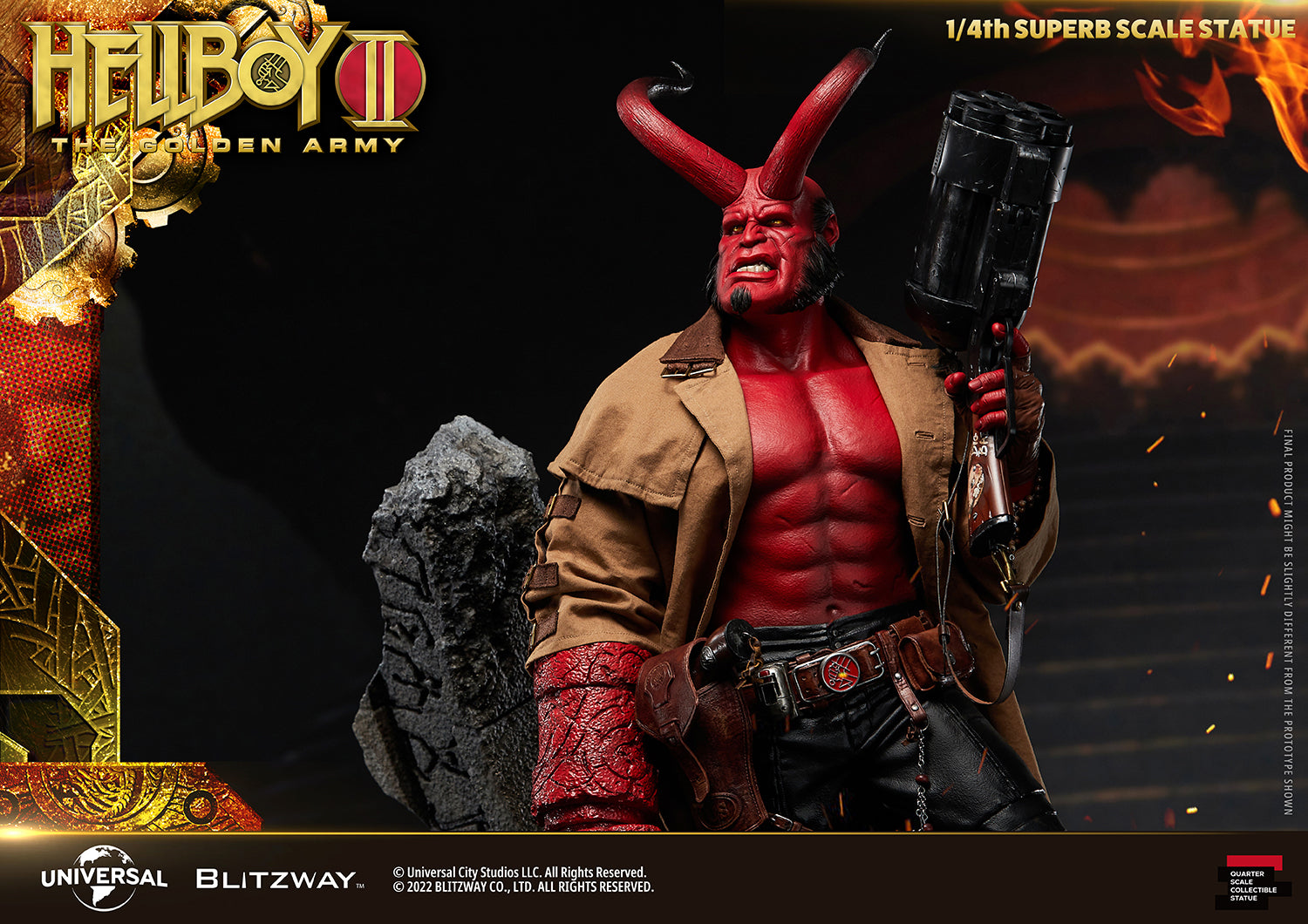 Blitzway 1/4 Superb Scale Statue "Hellboy II: The Golden Army" | 8809321479579