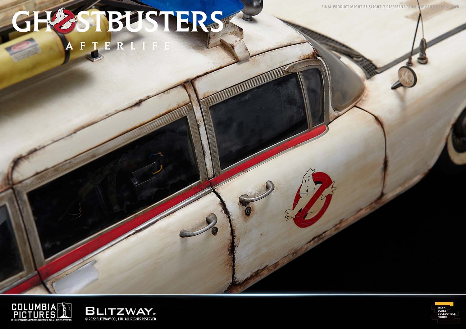 Blitzway 1/6 Scale Vehicle ECTO-1 "Ghostbusters: Afterlife" | 8809321479593