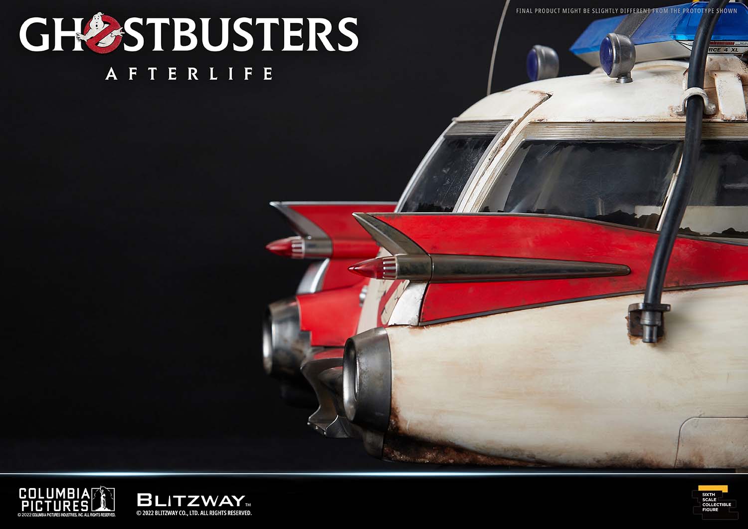 Blitzway 1/6 Scale Vehicle ECTO-1 "Ghostbusters: Afterlife" | 8809321479593