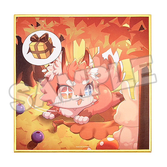GoodSmile Moment Fluffy Land Series Big Discovery Shikishi Illustration | 4580590182332