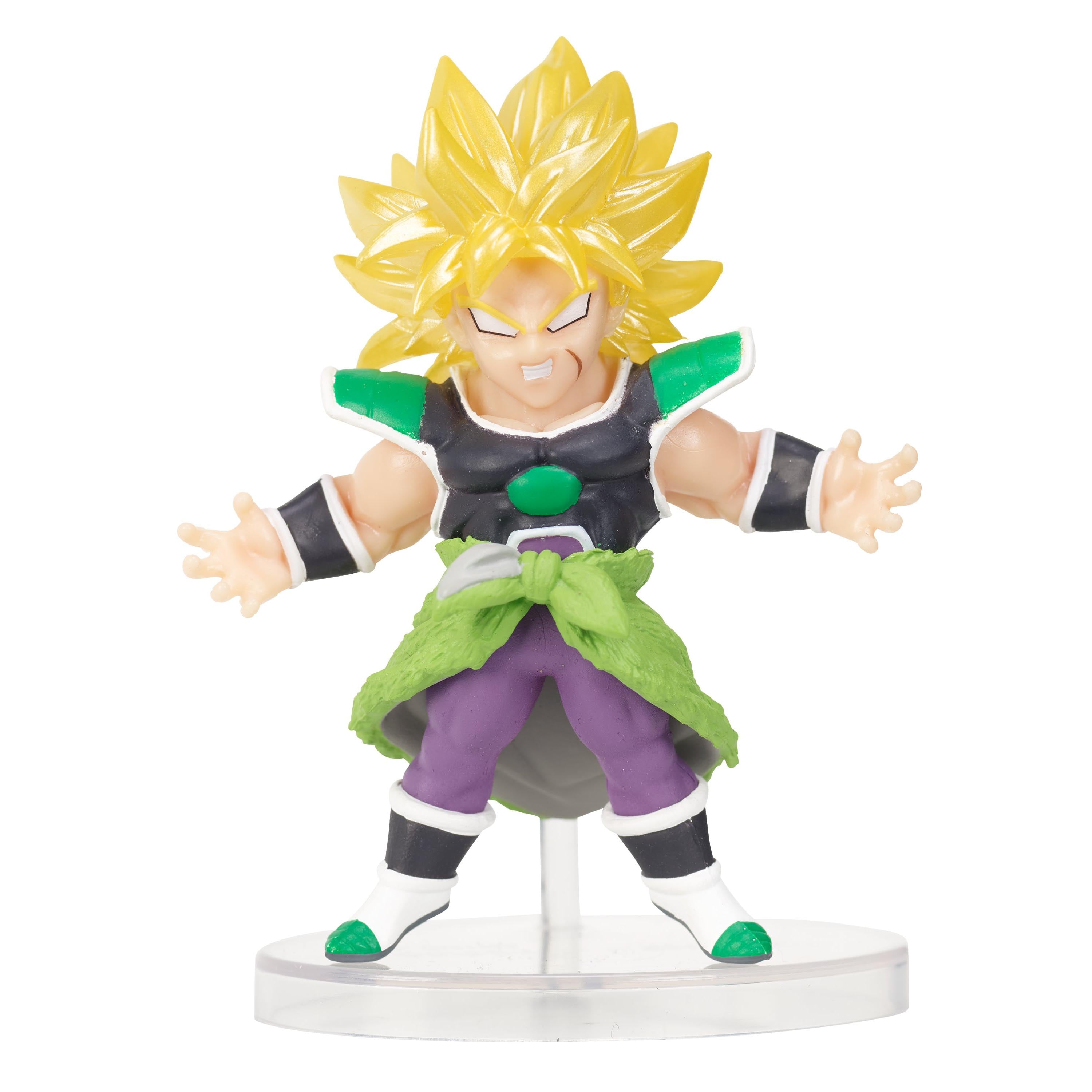 Bandai Adverge "Dragon Ball Super" Set of 4 (SS Blue Goku, SS Blue Vegeta, SS Broly, Piccolo) | 045557866105