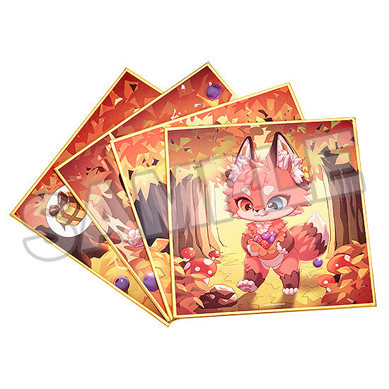 GoodSmile Moment Fluffy Land Series Good Harvest Shikishi Illustration | 4580590182301