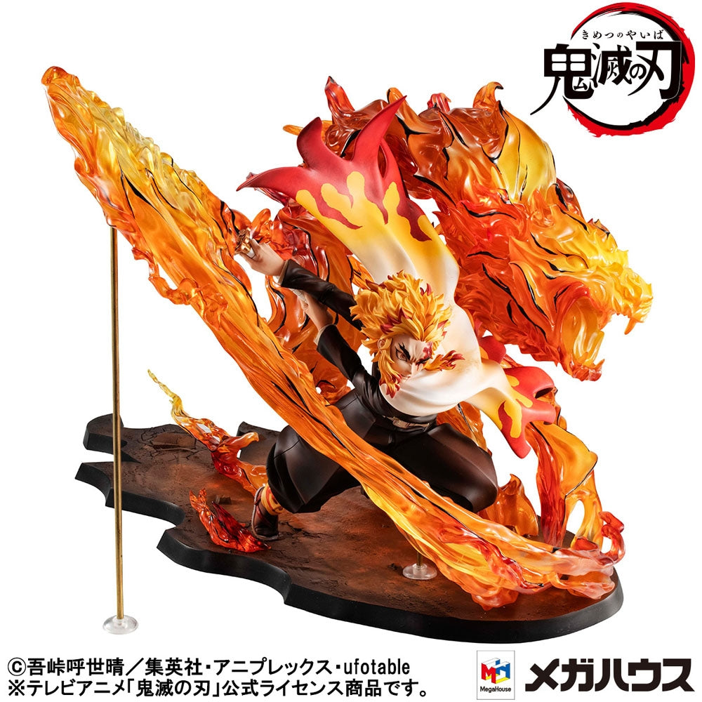 Megahouse G.E.M. Series Kyojuro Rengoku Flame Breathing Fifth Form: Flame Tiger "Demon Slayer" | 4535123834547