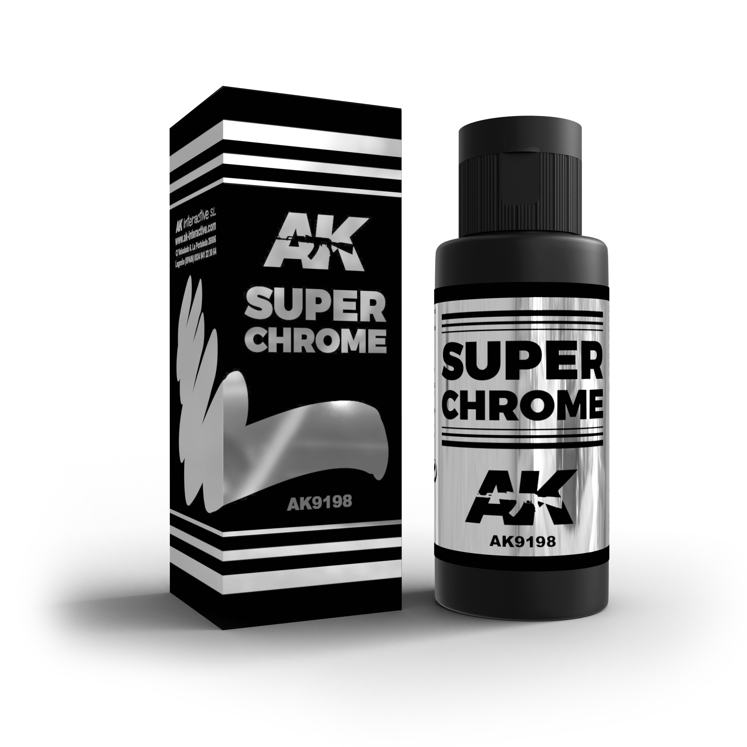 AK Interactive Super Chrome | 8435568326668