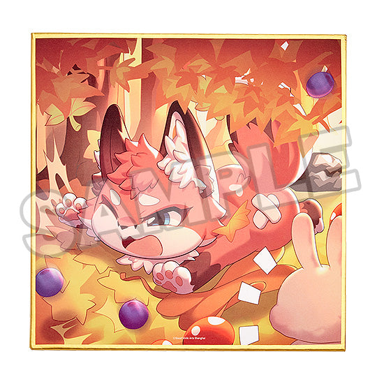 GoodSmile Moment Fluffy Land Series Falling Shikishi Illustration | 4580590182325