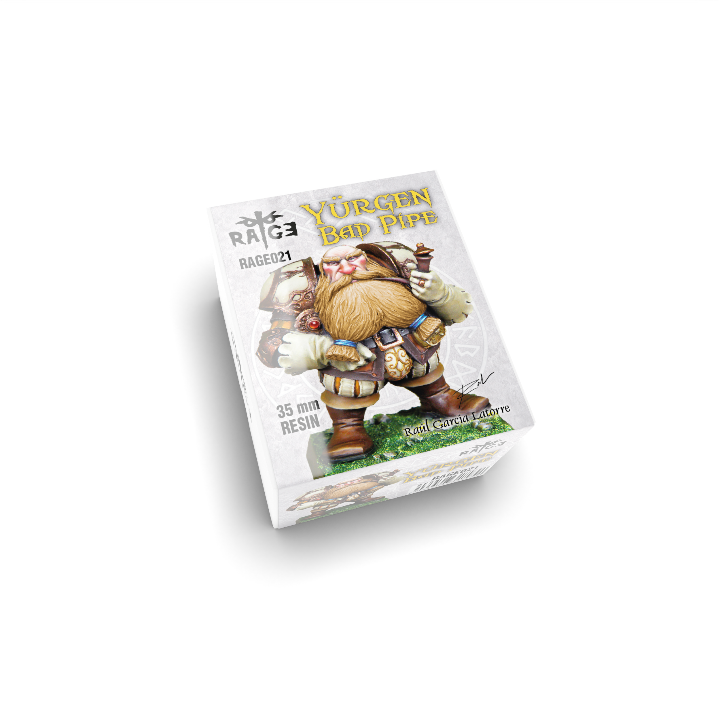 AK Interactive Yürgen, Bad Pipe (35mm) | 8435568327054